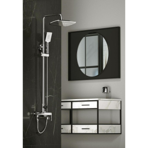 Душевая стойка BelBagno Acqua ACQUA-VSCM-CRM хром