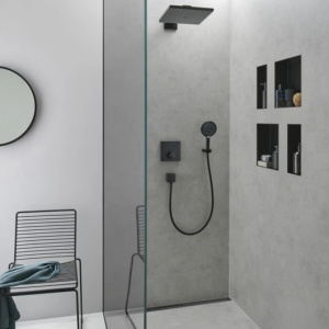 Шланговое подключение Hansgrohe Fixfit Square 26455670 черный