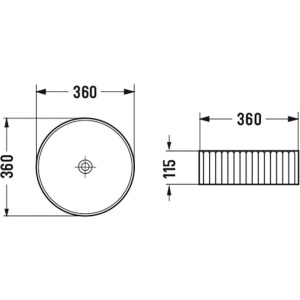 Купить Раковина Vincea VBS-501 36 в Москве с доставкой Раковина Vincea VBS-501 36