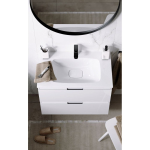 Тумба с раковиной Aqwella 5 stars Accent 75 белая