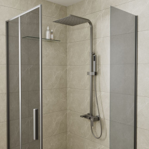 Душевая стойка D&K Bayern.Liszt DA1513706A04 серый графит