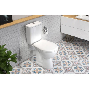 Унитаз-компакт Rosa Уют белый