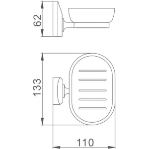 Мыльница Haiba HB16 02