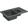 Мойка кухонная Domaci Парма 77-49-225 антрацит