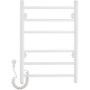 Полотенцесушитель электрический Domoterm Аврора DMT 109-6 40х60, белый, L