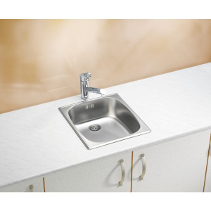 Купить Мойка кухонная Alveus Basic 10 сталь в Москве с доставкой Мойка кухонная Alveus Basic 10 сталь