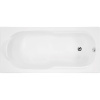 Акриловая ванна Vagnerplast Nymfa 160x70 см, с каркасом, ультрабелая