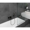 Смеситель для ванны с душем Hansgrohe Vernis Shape 71450670 черный