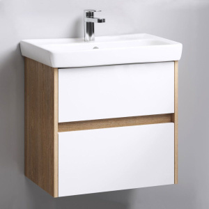 Купить Мебель для ванной Aqwella City 60 дуб балтийский в Москве с доставкой Мебель для ванной Aqwella City 60 дуб балтийский