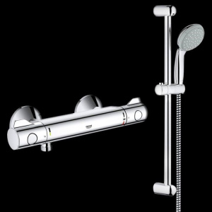 Термостатический смеситель Grohe Grohtherm 800 34565001, с душевым гарнитуром