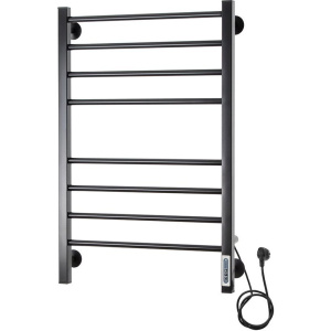 Полотенцесушитель электрический Domoterm Куба DMT П8 50x80, черный, R
