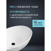 Раковина накладная Sanita Luxe Ringo 53 WB.CT/Ringo/53-N/WHT.G/S1 белая