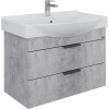 Тумба с раковиной Onika Девис 80.13 бетон чикаго