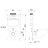 Инсталляция для подвесного унитаза Aquatek INS-0000018