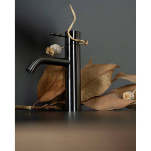 Смеситель для раковины Remer X Style X12CFP черный брашированный хром