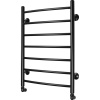 Полотенцесушитель водяной Domoterm Калипсо П7 50x70, черный матовый