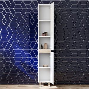 Шкаф-пенал AM.PM X-Joy 30, напольный, белый глянец