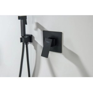 Смеситель для душа Aquatek Лира AQ1466MB черный