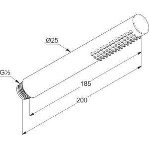Душевая лейка Kludi Nova Fonte 3912005-00
