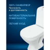 Унитаз-компакт напольный с бачком и сиденьем Sanita Самарский WC.CC/Samarsky/1-P/WHT.G/S1