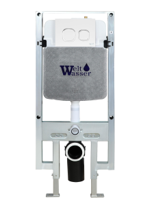 Инсталляция для подвесного унитаза без кнопки WeltWasser AMBERG 497 ST (10000005988)
