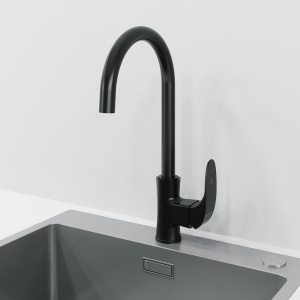 Смеситель для кухни Laparet Lisera N2068529LPT черный