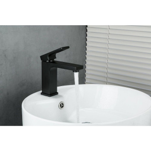 Смеситель для раковины Gappo G17-6 G1017-6 черный