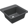 Мойка кухонная Domaci Римини DG К-503 серая