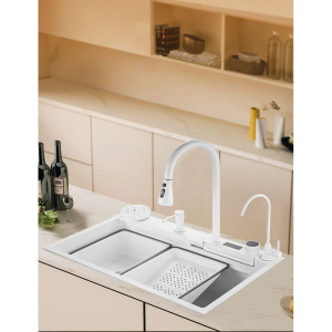 Комплект Savol S-SC002W с водопадом, белый