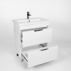 Тумба с раковиной VIANT Лима 70 напольная, 2 ящика