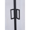 Душевой уголок Niagara Nova NG-6888-08 BLACK 80x80, профиль черный, стекло прозрачное
