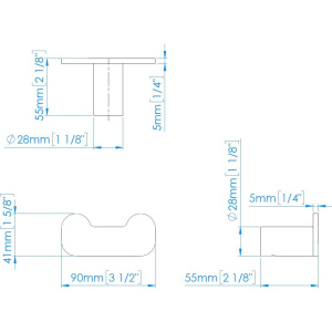 Купить Крючок Mediclinics Aura AI2318CS satin finish в Москве с доставкой Крючок Mediclinics Aura AI2318CS satin finish
