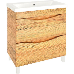 Купить Мебель для ванной Emmy Дакота 60 рустик соломенный в Москве с доставкой Мебель для ванной Emmy Дакота 60 рустик соломенный