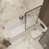 Термостатический смеситель Hansgrohe Ecostat Comfort 13114670 для ванны с душем, матовый черный