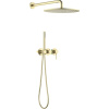 Душевой комплект Timo Saona SX-2349/17SM С ВНУТРЕННЕЙ ЧАСТЬЮ, золото матовое