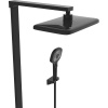 Душевая стойка Vincea Inspire VSFS-3I13TMB с термостатом, черный