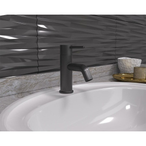 Купить Смеситель для раковины Paini Cox 78PZ211 черный матовый в Москве с доставкой Смеситель для раковины Paini Cox 78PZ211 черный матовый