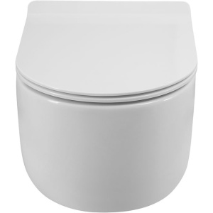 Купить Унитаз подвесной BelBagno Soft BB084CH-TOR безободковый, крышка BB2011SC с микролифтом в Москве с доставкой Унитаз подвесной BelBagno Soft BB084CH-TOR безободковый, крышка BB2011SC с микролифтом