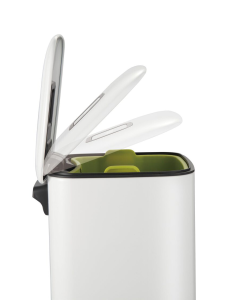 Педальное ведро Белый WeltWasser MILA WT 9L (10000000887)