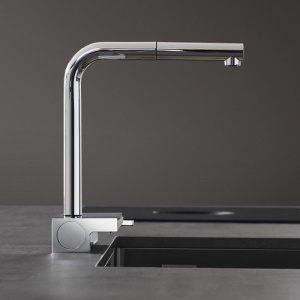 Купить Смеситель для кухни Hansgrohe Aquno Select M81 73836000 хром в Москве с доставкой Смеситель для кухни Hansgrohe Aquno Select M81 73836000 хром