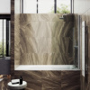 Шторка на ванну Maybahglass MGV-598-5 60x140, профиль матовый хром, стекло прозрачное
