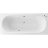 Акриловая ванна Excellent Oceana WAEX.OCE17.SOFT 170x75 см, с гидромассажем, с каркасом, со сливом-переливом