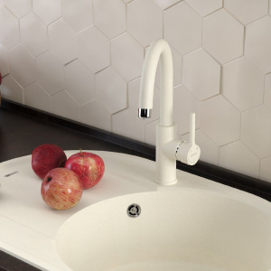 Смеситель для кухни Lemark Comfort LM3073PJS жасмин