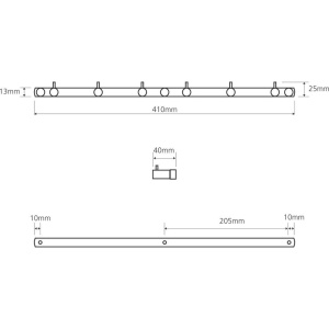 Крючок Bemeta Omega 104606112