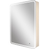 Зеркало-шкаф Art&Max Verona R 60х80 белое, с LED-подсветкой, 6000К