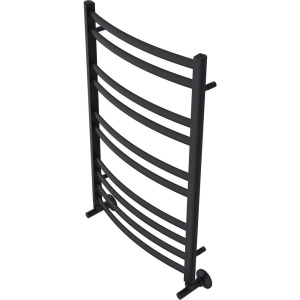 Полотенцесушитель водяной Акватек Лугано П10 50x80 черный муар