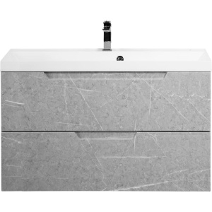 Тумба с раковиной BelBagno Vittoria 90 подвесная, toros bianco, белая глянцевая раковина