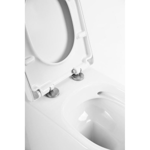 Купить Унитаз приставной BelBagno Marino BB105CBR безободковый, крышка BB865SC с микролифтом в Москве с доставкой Унитаз приставной BelBagno Marino BB105CBR безободковый, крышка BB865SC с микролифтом