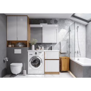 Зеркало-шкаф AQUATON Лондри 120