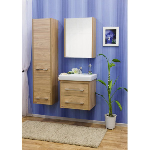 Зеркало-шкаф Sanflor Ларго L, 60, вяз швейцарский